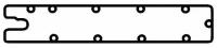 Прокладка крышка головки цилиндра CORTECO 026207P