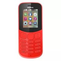 Телефон Nokia 130 Dual sim 2017 красный A00028616