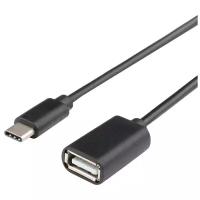 Переходникадаптер Atcom USB OTG USB TypeC АТ4716 01 м черны...