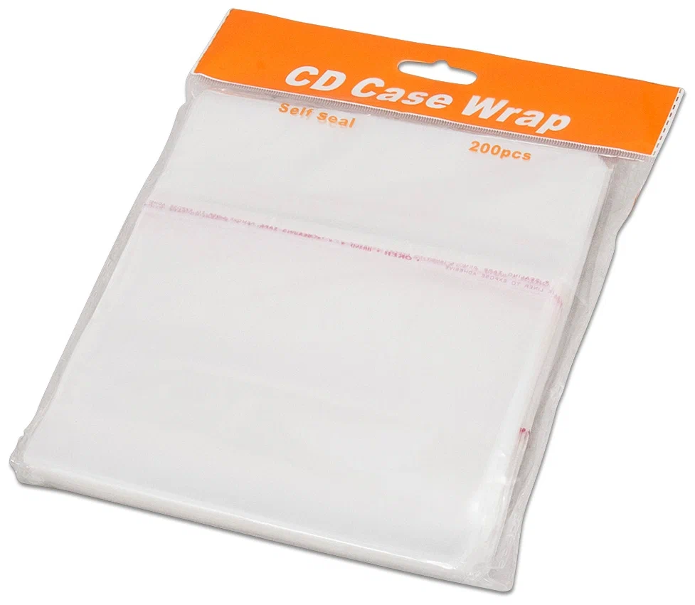 Конверт для коробки CD Jewel Box 10 мм, полипропилен, упаков. 