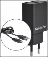 Defender Сетевой адаптер UPC11 1xUSB5V21Акабель microUSB