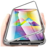 Чехолбампер MyPads для Apple iPhone X 10 магнитный из закале...