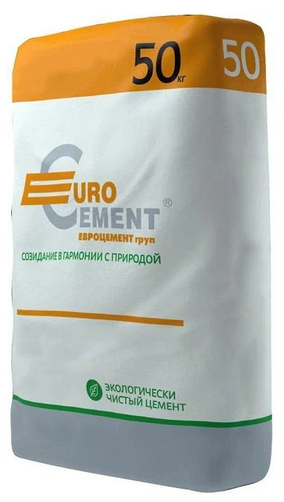 Цемент Евроцемент ЦЕМ I 42,5Н 50 кг. М500