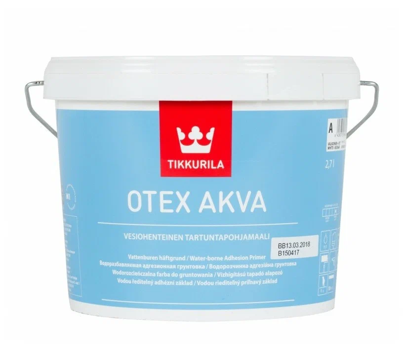 Грунтовка Tikkurila Otex Akva адгезионная на водной основе (. 