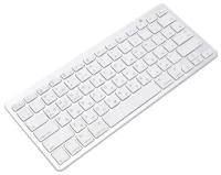 Беспроводная Bluetooth клавиатура Keyboard WOGOW белая Русск...